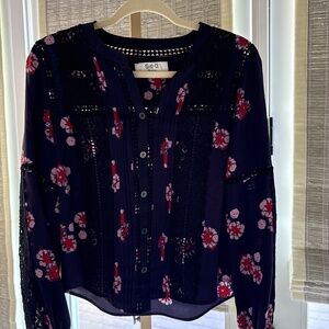 100% silk blouse by Sea